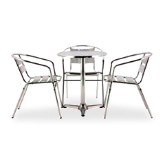 Conjunto Milenium mesa + 3 cadeiras