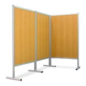 Conjunto de 3 Painéis Divisórias Faia