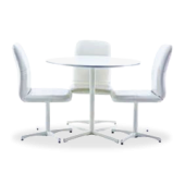 Conjunto Recepção mesa + 3 cadeiras