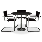 Conjunto Studio mesa + 3 cadeiras