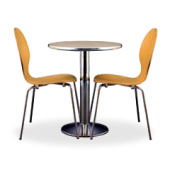 Conjunto Tom Duo mesa + 2 cadeiras