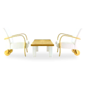 Conjunto Estoril 2 sofás Estoril 1 lugar + 2 sofás Estoril 2 lugares + 1 mesa