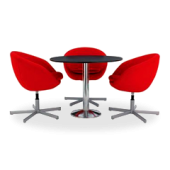 Conjunto Pop mesa + cadeiras