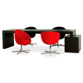 Conjunto Moda Pop mesa + 4 cadeiras