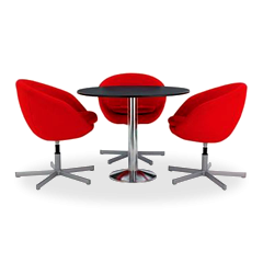 Conjunto Pop mesa + cadeiras